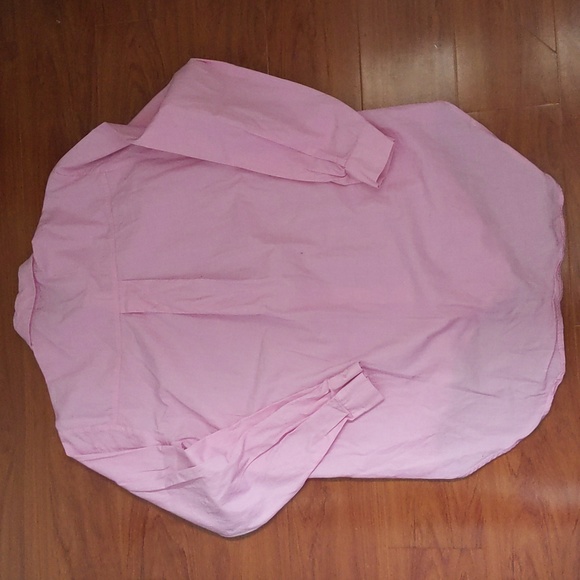 Zara Pink Oxford Button Down Shirt - Picture 5 of 5